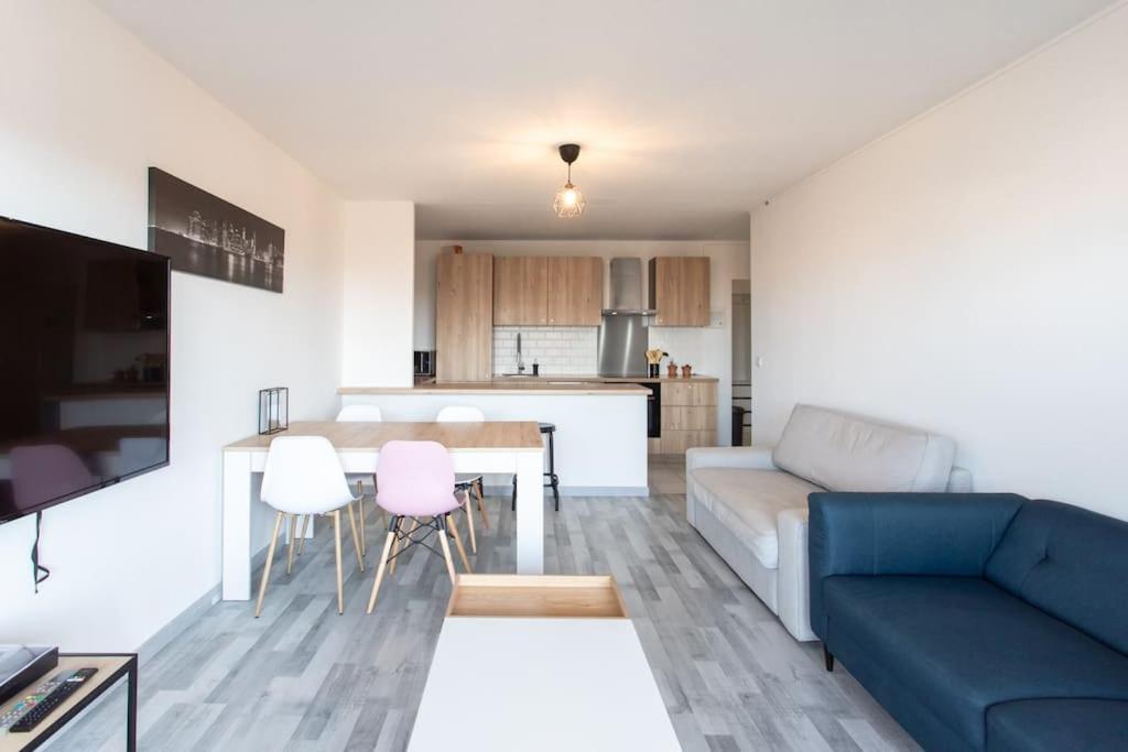 L41 Suite Paladium 8Pax 4Rooms Balcony Wifi Ac นีซ ภายนอก รูปภาพ