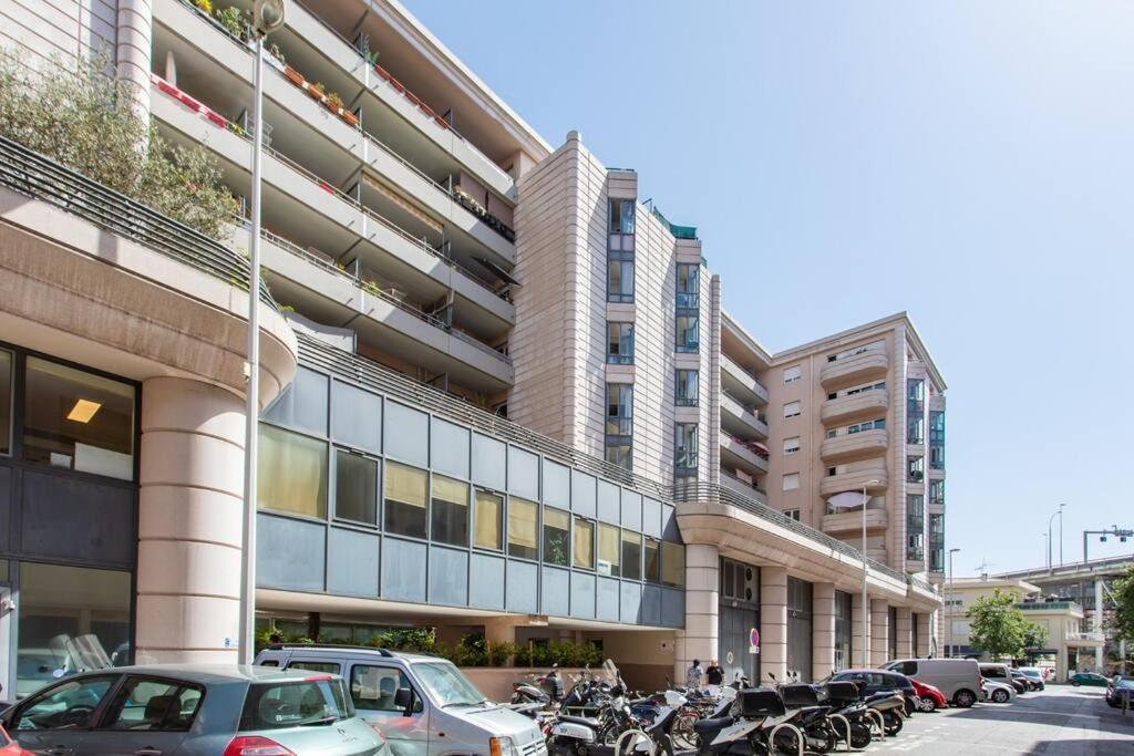 L41 Suite Paladium 8Pax 4Rooms Balcony Wifi Ac นีซ ภายนอก รูปภาพ