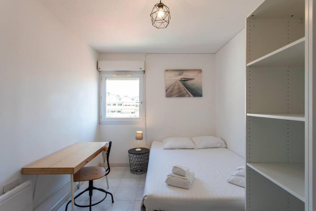 L41 Suite Paladium 8Pax 4Rooms Balcony Wifi Ac นีซ ภายนอก รูปภาพ