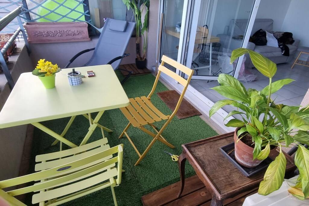 L41 Suite Paladium 8Pax 4Rooms Balcony Wifi Ac นีซ ภายนอก รูปภาพ