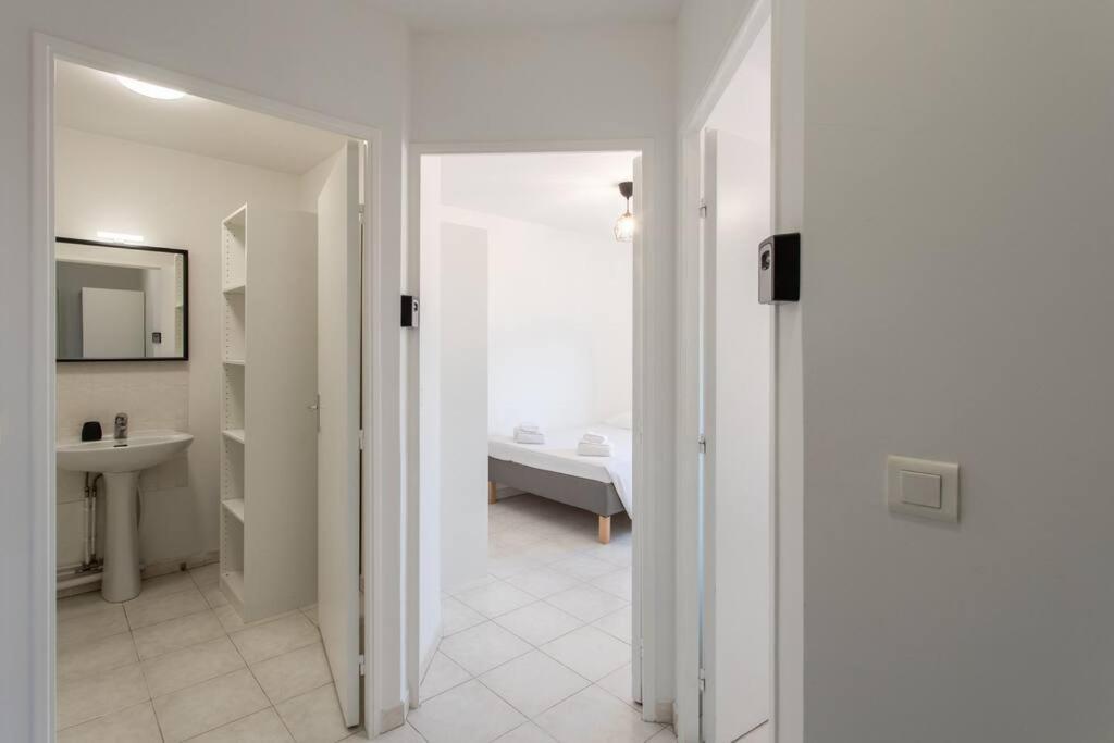 L41 Suite Paladium 8Pax 4Rooms Balcony Wifi Ac นีซ ภายนอก รูปภาพ